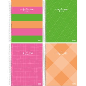 Caderno Colegial 10 Matérias Be Mine 160fls São Domingos