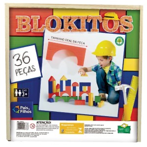 Blokitos 36 Peças 790673 Pais e Filhos