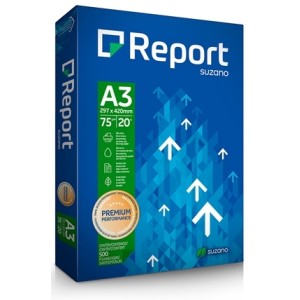 Papel Sulfite A3 Branco 75g 500 Folhas Report