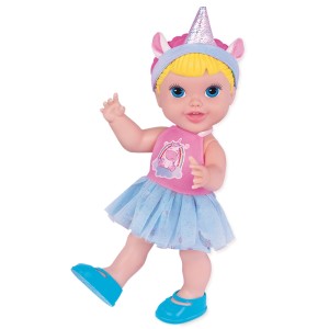 Boneca Baby's Collection Unicórnio 406 Super Toys