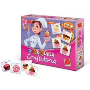 Jogo da Memória - Confeitaria 3.03.1176 Algazarra