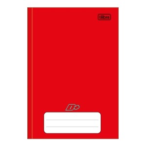 Caderno Brochura 1/4 Vermelho 48fls Tilibra