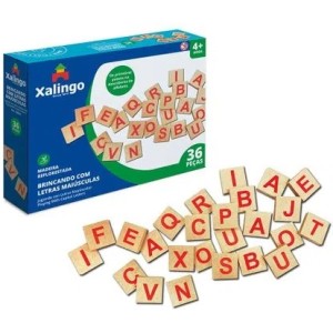 Brincando com as Letras 36 Peças 5269.8 Xalingo