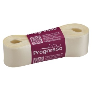 Fita de Cetim n.7 0311 - Champagne Progresso