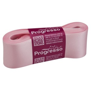 Fita de Cetim n.9 0310 - Rosa Bebê Progresso