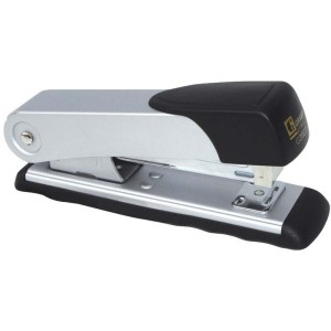 Grampeador Prata 13,5cm para 25 Folhas G-2023B Gramp Line