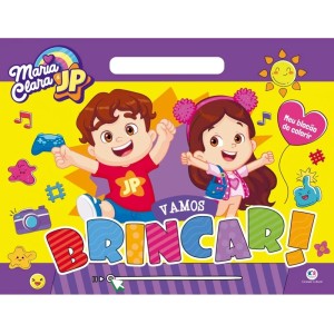 Meu Blocão de Colorir - Maria Clara e JP - Vamos Brincar Ciranda Cultural