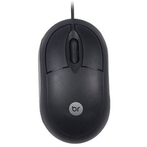 Mouse USB Basic Preto 0106 Bright