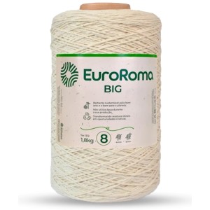 Barbante Big N.8 100 - Natural 1.8kg EuroRoma