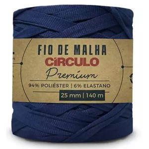 Fio de Malha Premium 2802 - Mar Noturno Circulo