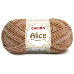Lã Alice 9435 - Deserto 100g Circulo