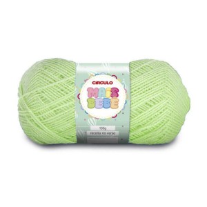 Lã Mais Bebê 0620 - Limonada 100g Circulo
