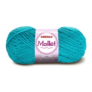 Lã Mollet 40g 5556 - Tiffany Circulo