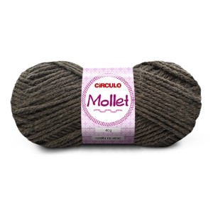 Lã Mollet 40g 7947 - Granito Circulo