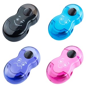 Apontador com Borracha Double Giratório BRW