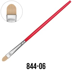 Pincel Chato N.6 Filbert 844-06 Tigre
