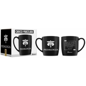 Caneca Cerâmica Cursos 300ml - Pedagogia Brasfoot