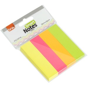 Bloco de Anotações 19mm x 76mm - Neon 100 Folhas BRW