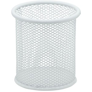 Porta Caneta Aramado Redondo - Branco BRW