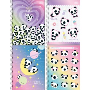 Caderno 20 Matérias Lovely Friend 320fls Tilibra