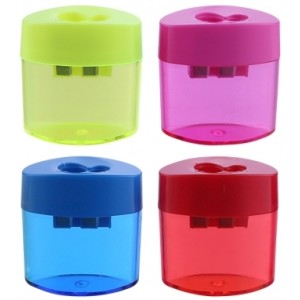 Apontador Duplo com Depósito Kids Gatte