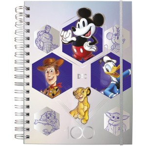 Caderno Smart Colegial Disney 100 Anos 80fls DAC