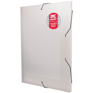 Pasta com Elástico 20mm Onda Transparente 402PP-TR DAC