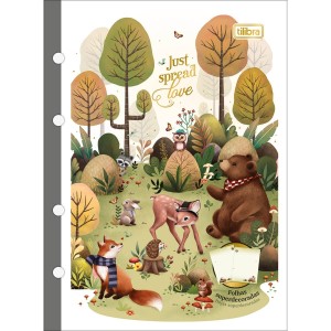 Refil para Fichário Colegial Loveland Tiliflex 80fls Tilibra