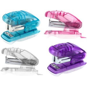 Mini Grampeador Zoom 7,5cm para 12 Folhas GP0101 BRW