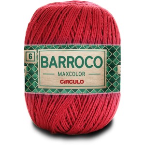 Barbante Barroco MaxColor n.6 400g 3635 - Paixão Circulo