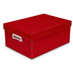 Caixa Organizadora Novaonda P - Vermelha Polibras