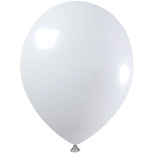 Balão 9 - Branco c/50 Balões Joy