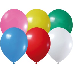Balão 9 - Sortido Colorido c/50 Balões Joy