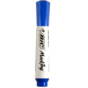 Pincel Marcador para Quadro Branco Marking Azul Bic