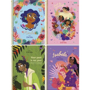 Caderno 1 Matéria Encanto 80 Folhas Foroni