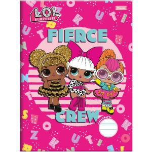 Caderno de Caligrafia LOL Surprise 40fls Foroni
