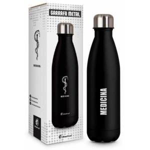 Garrafa Térmica Metal 500ml - Medicina Brasfoot