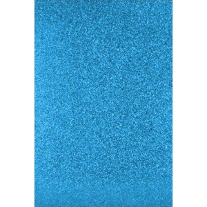 Placa de EVA com Glitter 40x60cm - Azul Celeste