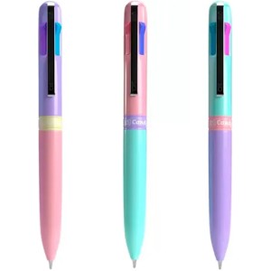 Caneta Esferográfica 4 Cores Candy Cis