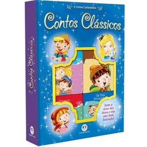 Livro Box com 6 Minilivros - Contos Clássicos Ciranda Cultural