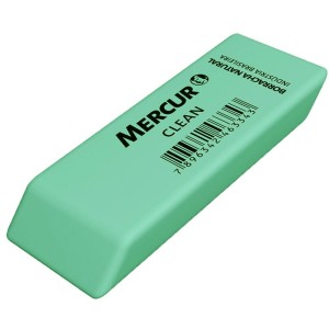 Borracha Escolar Clean Verde Mercur
