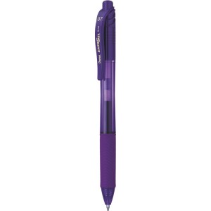 Caneta Gel 0.7mm Energel X Retrátil Violeta Pentel