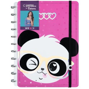 Caderno Inteligente Pandalu Glow by Luluca Grande 80fls CI