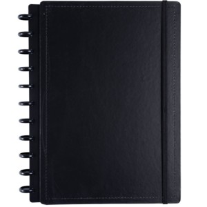 Caderno de Disco Grande All Black Diskô