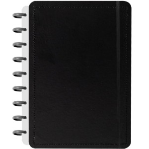 Caderno de Disco Médio Black Diskô