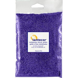 Glitter Metálico 500g - Roxo Lantecor