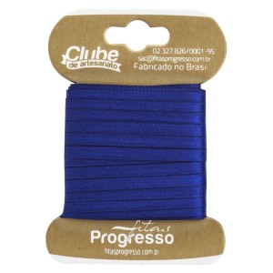 Fita de Cetim n.0 1199 - Azul Bic Progresso