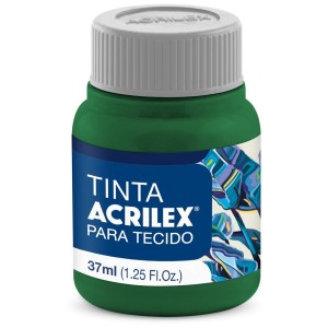 Tinta para Tecido 37ml - Verde Grama 582 Acrilex