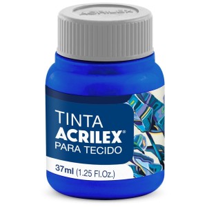 Tinta para Tecido 37ml - Azul Turquesa 501 Acrilex