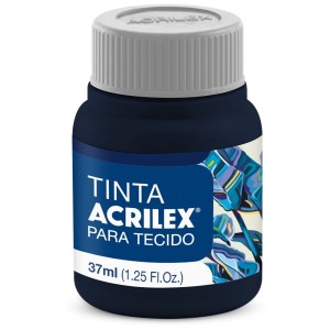 Tinta para Tecido 37ml - Azul Marinho 544 Acrilex